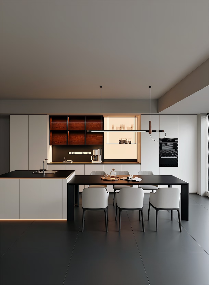 Matte paint or skin feel PET door panel