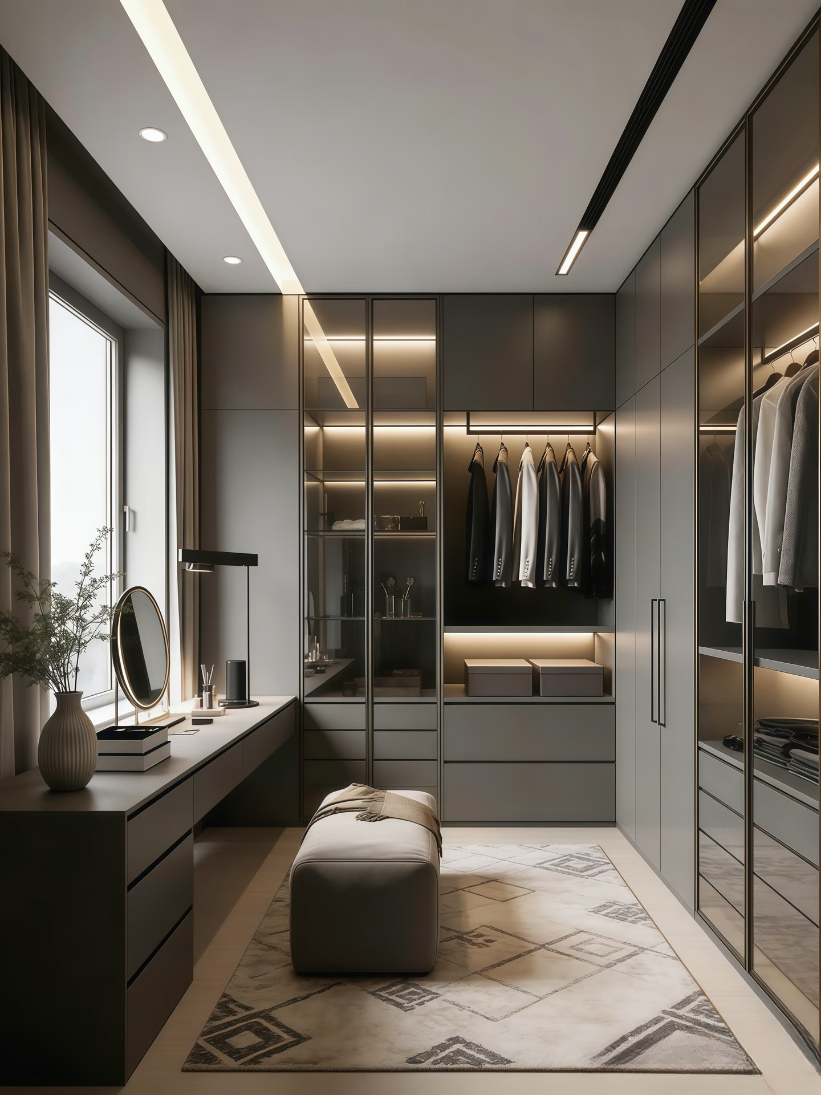 Modern luxury windbreaker cabinet