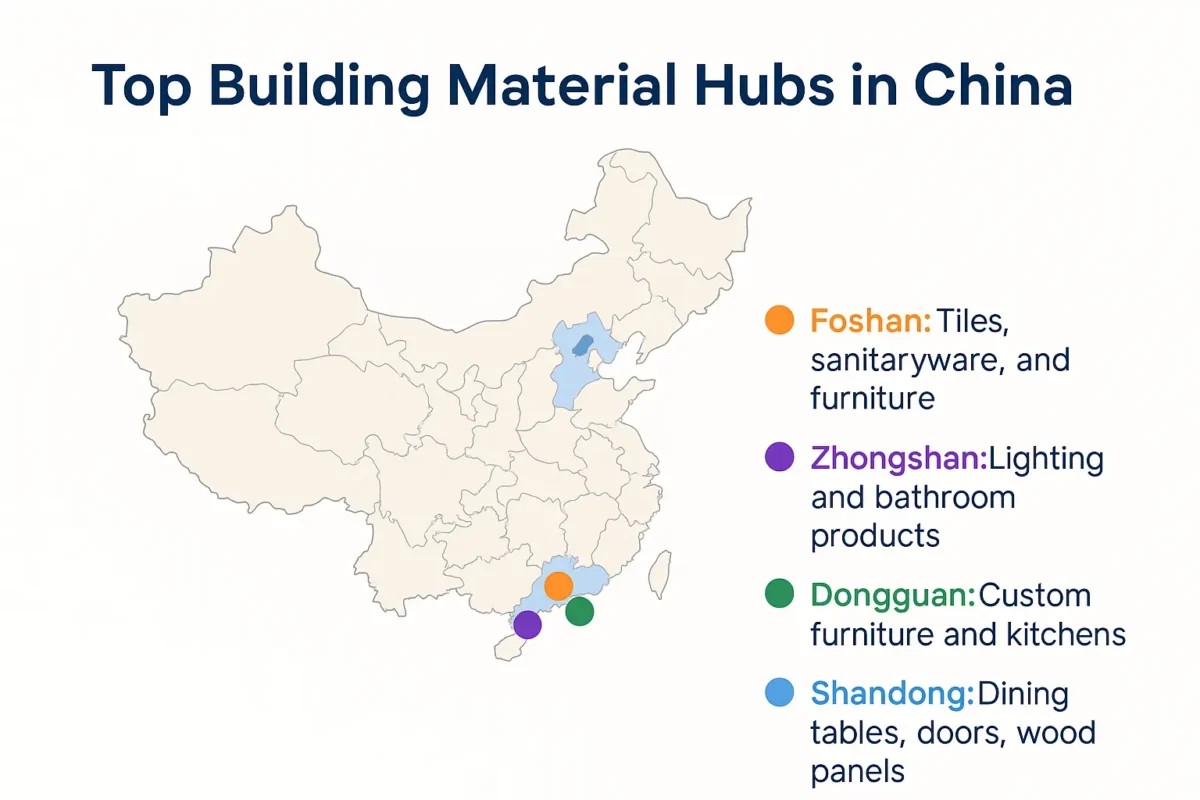 Heart-shaped collage of global clients who have successfully sourced from China with our support.