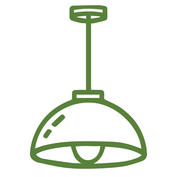 Lighting icon for LED and smart lights